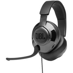 JBL Quantum 300 - Wired Over-Ear Gaming Headphones with JBL Quantum Engine Software - Black