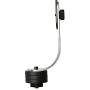 The Official Roxant Pro Video Camera Stabilizer Limited Edition (Midnight Black) with Low Profile Handle for GoPro, Smartphone, Canon, Nikon - or Any Camera up to 2.1 lbs. - Comes with Phone Clamp.