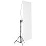 Neewer 35" x 70"/ 90 x 180cm Photo Studio Gold/Silver & Black/White Flat Panel Light Reflector with 360 degree Rotating Holding Bracket and Carrying Bag