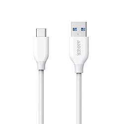 USB Type C Cable, Anker Powerline USB C to USB 3.0 Cable (3ft) with 56k Ohm Pull-up Resistor for Samsung Galaxy S10, S9, S8, S8+, Galaxy Note 8, Sony XZ, LG V20 G5 G6 and More