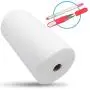 [15”x120 Yards] No Show Mesh Stabilizer for Embroidery (White) Free Pen & Snip, Permanent No-Show Poly Mesh Backing for Machine Embroidery, Hand Sewing, Hoop and Stitch, Translucent Nylon Spun
