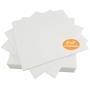 New Brothread Cut Away Machine Embroidery Stabilizer Backing 8&quotx8" - 100 Precut Sheets - Medium Weight - Fits 4x4 and 6x6 Hoops