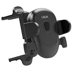 Car Phone Mount Compatible Applicable Mercedebenz Mobile Phone Holder A/B/C-Class, A3 Q2,FordMustang,Volkswagen Tiguan Automatic Locking Universal Air Vent Cell Phone Holder (Black1)