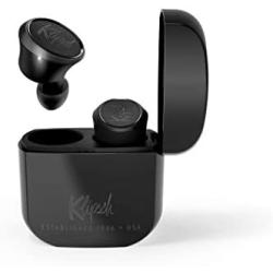 Klipsch T5 True Wireless Triple Black Earphones - Klipsch T5 True Wireless Earphones - True Wireless Earbuds with Bluetooth 5 Wireless connectivity, Patented, Ultra-Comfortable Ear Tips