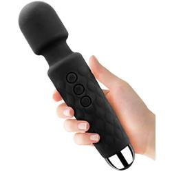 Cordless Wand Massger, Bolly Powerful Personal Massagers for Women with Multi Speeds for Therapeutic Muscle Aches and Sports Recovery