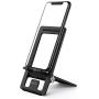 UGREEN Cell Phone Stand for Desk Adjustable Phone Holder Dock Compatible for iPhone 11 Pro Max XS XR 8 Plus 6 7 6S Smartphone, Foldable and Portable (Black)