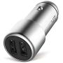 ZMI 36W Fast Dual USB Car Charger, PowerCruise C2, Compatible with iPhone X/XS/XS Max/XR/8/7/6s/Plus, iPad Pro/Air 2/Mini, Galaxy S10/S9/S8/S7/S6/Edge/Plus, LG and Moto (Phone Cords Not Included)
