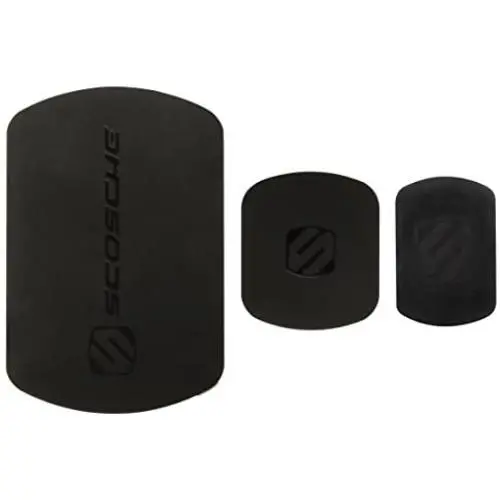 SCOSCHE MAGRKI MagicMount Magnetic Mount Replacement Plate Kit for Mobile Devices - Black