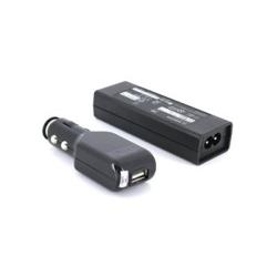 11-in-1 Car Charger and AC Adapter with USB Connection Port for iPhone 3G/DSi/DSLite/PSP/Mobile Phone/MP3/MP4 (Black)