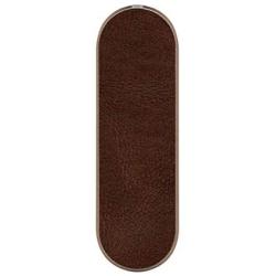 MOMOSTICK_MULTI BAND: Phone Grip/Stand/Holder | Phone Accessories | Phone Handle | Phone Strap | Finger Grip for All Smartphones, PU Leather - Brown