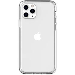 Just Mobile TENC Air 2019 Clear Slim Bumper Case, Shock-Proof Cushion Corners, Hard Shell Soft Frame Composite, Air Gap No Moire, Scratch Proof, iPhone XR, Crystal Clear (PC-561CC)