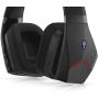 Alienware Wireless Gaming Headset–Aw988 –7.1 Surround Sound- RGB Alienfx -Boom Noise-Cancelling Mic -sports Fabric Earcups -Works W/ PS4, Xbox One, Nintendo Switch & Mobile Devices Via 3.5mm Connector