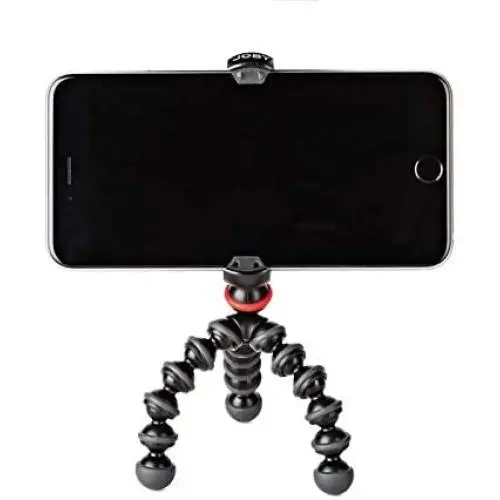 JOBY GorillaPod Mobile Mini: A Portable Mini GorillaPod Tripod That Fits Most iPhones, Androids and Windows Phones Including iPhone 8 & 8 Plus, Google Pixel and Lumia 950 XL