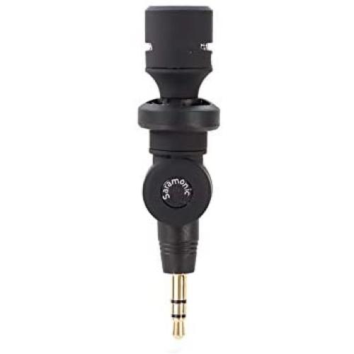Saramonic SR-XM1 3.5mm TRS Omnidirectional Microphone Plug and Play Mic for DSLR Cameras, Camcorders, CaMixer, SmartMixer, LavMic, SmartRig+ and UWMIC9/UWMIC10/UWMIC15 Wireless Microphone Systems