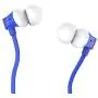 Earbuds, Vogek Tangle-Free Flat Cord Ergonomic in-Ear Headphones with Dynamic Crystal Clear Sound, Earphones with S/M/L Eartips Compatible with Samsung, Android Phone and More (Blue) Earbuds, Vogek Tangle-Free Flat Cord Ergonomic in-Ear Headphones with Dynamic Crystal Clear Sound, Earphones with S/M/L Eartips Compatible with Samsung, Android Phone and More (Blue)