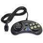 Mobile Controller| Game Controller for Handle Controller Gamepad for MD Game Accessories Bring Turbo and Slow Function Black