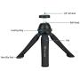 Mini Cell Phone Tripod Stand with Cold Shoe, Tabletop Tripod with 360 Degree Ball Head, Small Vlog Handheld Tripod for iPhone Android Phone Smartphone Sports Action Camera Recorder & Compact Camera