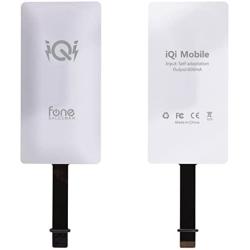 Fonesalesman iQi Mobile - New & Improved 0.5mm Thin Qi Wireless Charging Receiver for iPhone 7, 7 Plus, 6S, 6S Plus, SE, 6, 6 Plus, 5, 5C, 5S for a Soft Case