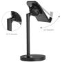 CreaDream Cell Phone Stand, Adjustable iPhone Stand, Cradle, Holder for Desk Compatible with iPhone 11 Pro Max Xs Xr 8 7 6 6s Plus 5s Charging, Accessories Desk, Android Phone-Black