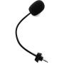 Replacement AG9 Game Mic TNE 2.5mm Microphone Boom for PDP Afterglow AG 9 Legendary Collection Sound of Justice AG 9+ Armored Wireless Xbox One PS4 Nintendo Switch PC Computer Gaming Headphones