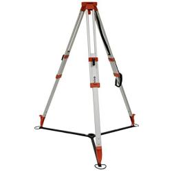 AdirPro Aluminum Tripod Kit: Includes Aluminum 5/8-Inch 11-Threaded Flat Head Tripod with Quick Clamp and a Foldable Tripod Stabilizer Floor Guide