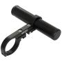 Mikeric Bike Handlebar Extender,Bicycle Handlebar Extension with Aluminum Alloy CNC Clamp and Long Tube can Assemble Light Lamp Bell Computer Phone Holder Space Saver