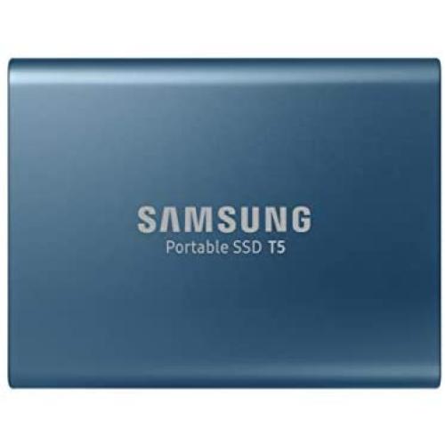 SAMSUNG T5 Portable SSD 500GB - Up to 540MB/s - USB 3.1 External Solid State Drive, Black (MU-PA500B/AM)
