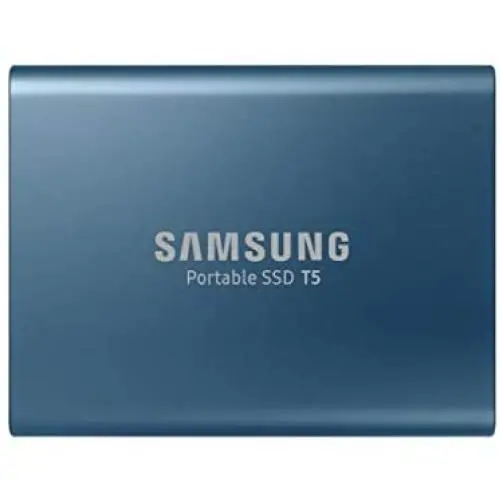 SAMSUNG T5 Portable SSD 500GB - Up to 540MB/s - USB 3.1 External Solid State Drive, Black (MU-PA500B/AM) SAMSUNG T5 Portable SSD 500GB - Up to 540MB/s - USB 3.1 External Solid State Drive, Black (MU-PA500B/AM)