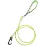 Mighty Paw Chew-Proof Dog Leash - Six-Foot Cable Lead, Steel Braided Cord with Padded Handle and Rock Climbers Carabiner