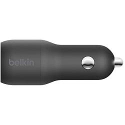 Belkin USB-C Car Charger 30W W/ 4Ft USB-C to Lightning Cable (iPhone Fast Charger for iPhone 11, Pro, Max, XS, Max, XR, X, 8, Plus, iPhone SE 2020) iPhone Car Charger, iPhone Charger