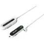 RapidX RXX5USBBLPL X5 Plus Car Charger 5 USB Ports QC 3.0/Type C Blackon White