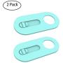 Slide Webcam Cover Ultra Slim 0.027inch Web Camera Cover for Computer, Dell HP Lenovo Laptop, iMac, MacBook Pro, Smartphone, Slider Camera Blocker Protect Privacy and Securtiy (Green-2Pack)