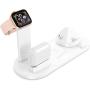 Wireless Charger,Kertxin 4 in 1 Charging Station for Apple, QI Wireless Charging Stand for Apple Watch,iPhone,Airpod,Compatible iWatch Series 5 4 3 2 1,iPhone 11 11 pro Xs X Max XR X 8 8+ Samsung S9