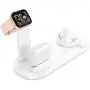 Wireless Charger,Kertxin 4 in 1 Charging Station for Apple, QI Wireless Charging Stand for Apple Watch,iPhone,Airpod,Compatible iWatch Series 5 4 3 2 1,iPhone 11 11 pro Xs X Max XR X 8 8+ Samsung S9