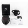 PowerLocus Bluetooth Over-Ear Headphones, Wireless Stereo Foldable Headphones Wireless and Wired Headsets with Built-in Mic, Micro SD/TF, FM for iPhone/Samsung/iPad/PC (Black)
