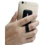 Finger Strap for Phone, AOLEY Cell Phone Grip | Finger Holder with Stand for iPhone Android Smartphone Car Holder Small Tablet (TPU-Black)