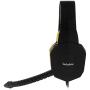 PS4 Xbox one 3.5mm Stereo Gaming Headset for Playstation 4 Xbox 1 PC Smartphone Tablet and Mac with Detachable Microphone (Yellow)
