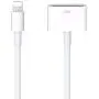 AKWOR 30 Pin Adapter | 8 Pin Male to 30 Pin Female | Works with Smartphones, Cars, Docking Stations and More White - 20cm