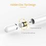Stylus Pens for Touch Screens iPad Pencil, Magnetism Cap Capacitive Pen with Replacement Fine Point Fiber Disc Tips for Apple/iPhone/iPad Pro/Mini/air/Android/Microsoft/Surface/Tablet Or Kids Drawing