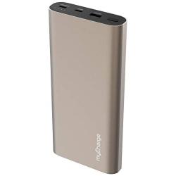 myCharge Portable Charger Power Bank - USB C Battery Pack RazorTurbo (24000mAh / 18W) Fast Charging QC/PD Type C External Cell Phone Backup for Apple iPhone, iPad & Android for Samsung Galaxy