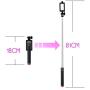 Mpow Selfie Stick Bluetooth, Lightweight Extendable 31.9 Inch Monopod with Bluetooth Remote Compatible iPhone 11/11 Pro Max/ XS/XS Max/XR/X/8/8P/7/7P/6s,Galaxy S10/ S9/8/7/6/Note 10 And More, Pink