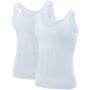 TOPTIE Men Slimming Body Shaper Compression Shirt Shapewear Sculpting Vest Muscle Tank