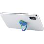 lenoup Rainbow Cell Phone Ring Stand Holder,Blue Multicolor Ring Grip Kickstand,360 Rotation Metal Finger Ring for Almost All Phones,Pad