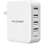 USB Wall Charger RAVPower 40W 8A 4-Port Multi-Port Travel Charger Charging Station, Compatible iPhone 11 Pro Max XS Max XR X, Ipad Pro Air Mini, Galaxy S9 S8 Note 8 Edge, Smartphone, Tablet and More