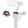Zhiyun Smooth 4 with Adapter Ring for Mic,3-Axis Handheld Gimbal Stabilizer w/Focus Pull & Zoom for iPhone Xs Max Xr X 8 Plus 7 6 SE Android Smartphone Samsung Galaxy S9+ S9 S8+ S8 S7 S6 Q2 Edge Black