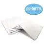 JJ CARE [8&quot x 8&quot] Tear Away Stabilizer for Embroidery Pack of 120 Sheets, Tearaway Machine Embroidery Stabilizers, Medium Weight 1.8 oz Fits 6x6 Hoops Mesh Embroidery Stabilizer