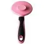 Cat Brush for Shedding, Slicker Pet Grooming Brush for Cat and Small Medium Dog, Self Cleaning Slicker Brush (Pink)