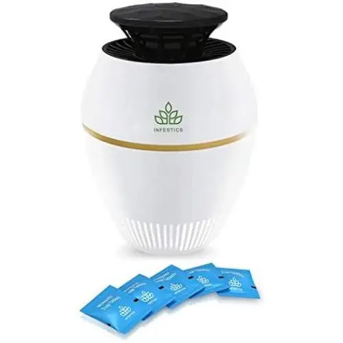 INFESTICS Electric Mosquito Killer Lamp - Get rid of Mosquitoes -Indoor LED Mosquito Trap - Eco Friendly - Mosquito Eradicator - Portable USB LED INFESTICS Electric Mosquito Killer Lamp - Get rid of Mosquitoes -Indoor LED Mosquito Trap - Eco Friendly - Mosquito Eradicator - Portable USB LED