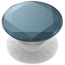PopSockets PopGrip - Expanding Stand and Grip with Swappable Top - Metallic Diamond Batik Blue
