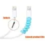 Jetec 24 Pieces Charger Cable Saver, Silicone Flexible Cable Wire Protector, Mouse Cable Protector, Suit for All Cellphone Data Lines (6 Black, 6 Pink, 6 Blue, 6 Green) Jetec 24 Pieces Charger Cable Saver, Silicone Flexible Cable Wire Protector, Mouse Cable Protector, Suit for All Cellphone Data Lines (6 Black, 6 Pink, 6 Blue, 6 Green)
